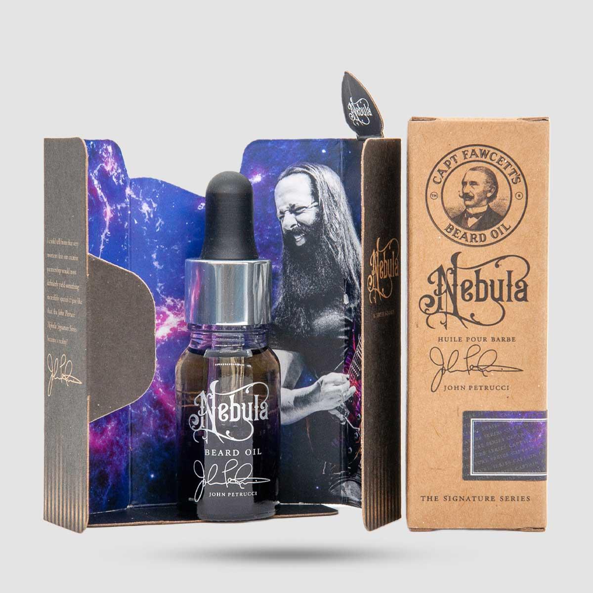 Λάδι Γενιών Captain Fawcett John Petrucci's Nebula 10ml - Premium Grooming - Φυσικά έλαια αμυγδάλου και jojoba
