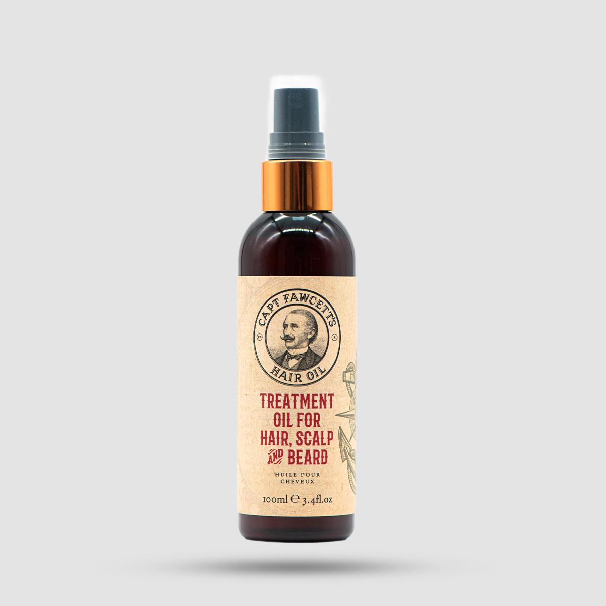 Hair Oil Captain Fawcett - Grooming - Έλαιο για μαλλιά και γένια 100ml