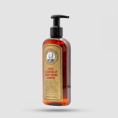 Σαμπουάν Captain Fawcett Ricki Hall's Booze & Baccy 250ml - Ανδρικό grooming - Sulfate-free φόρμουλα