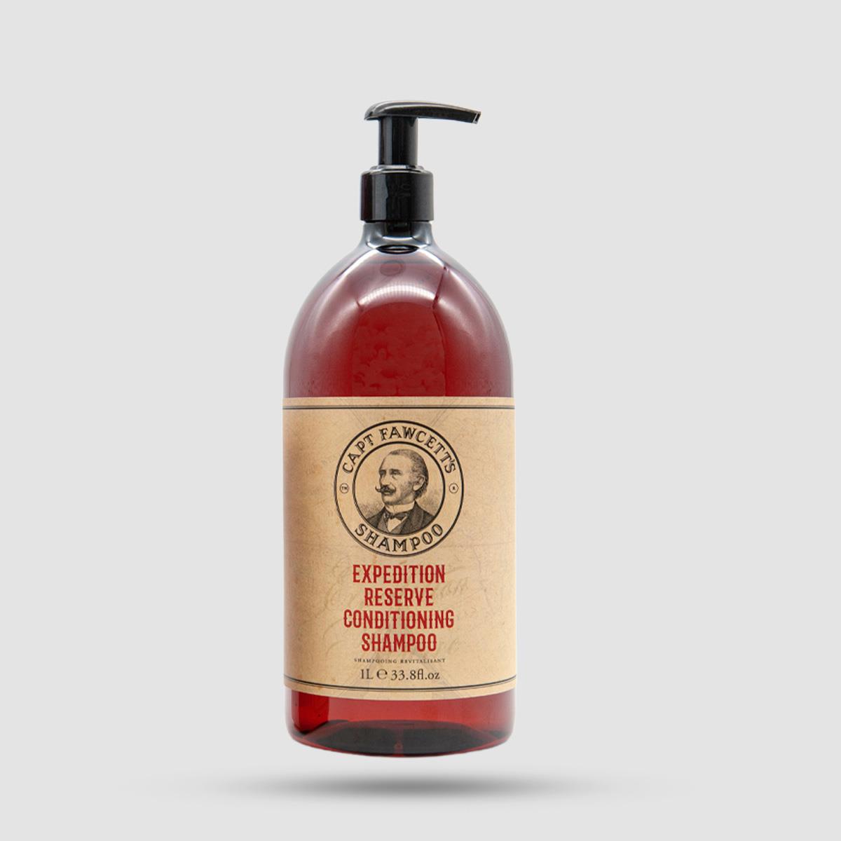 Σαμπουάν Captain Fawcett Expedition Reserve 1000ml - Grooming - Απαλός καθαρισμός με οργανικά συστατικά