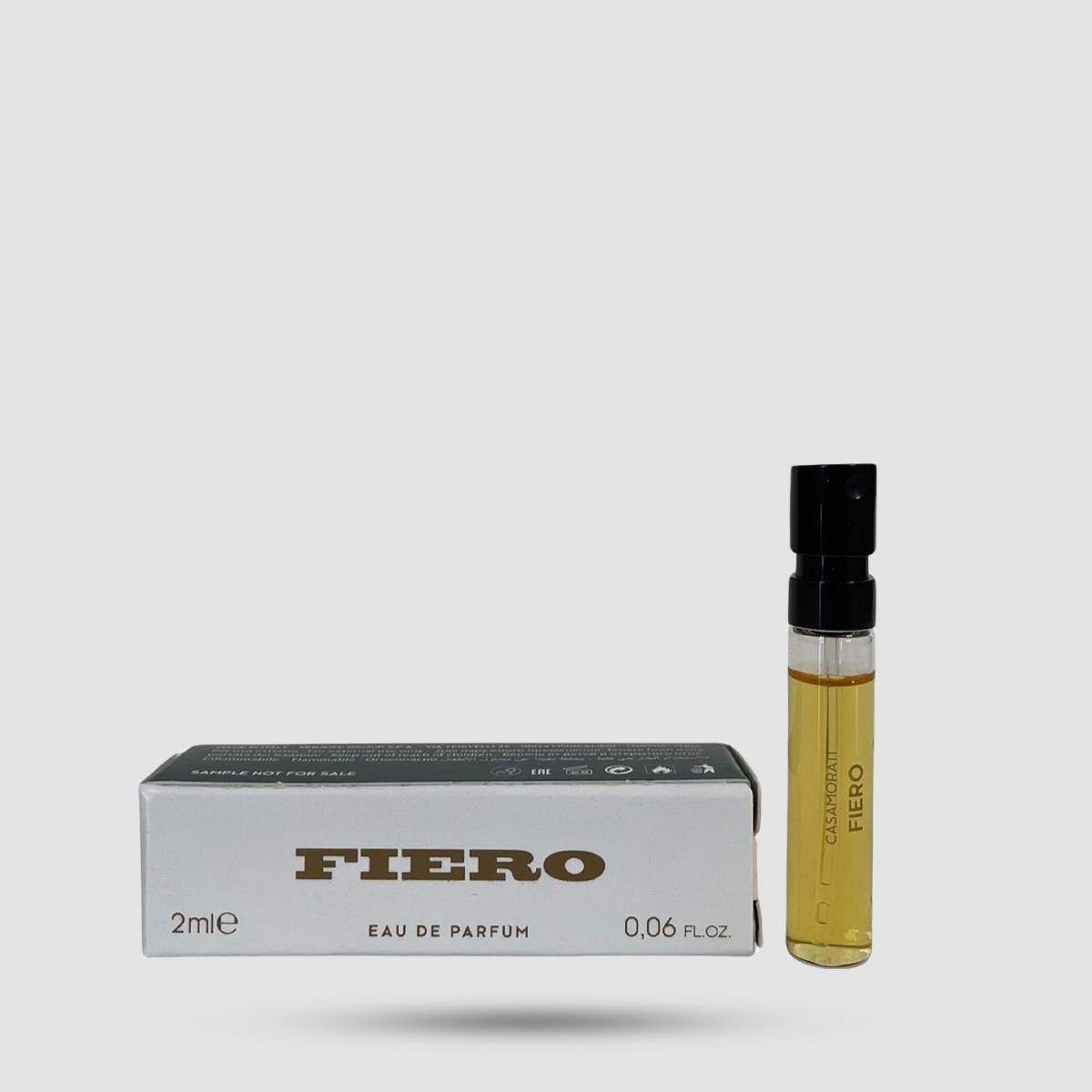 Eau De Parfum Casamorati 1888 Fiero Sample Spray 2ml - Ανδρικό Άρωμα - Aromatic Spicy