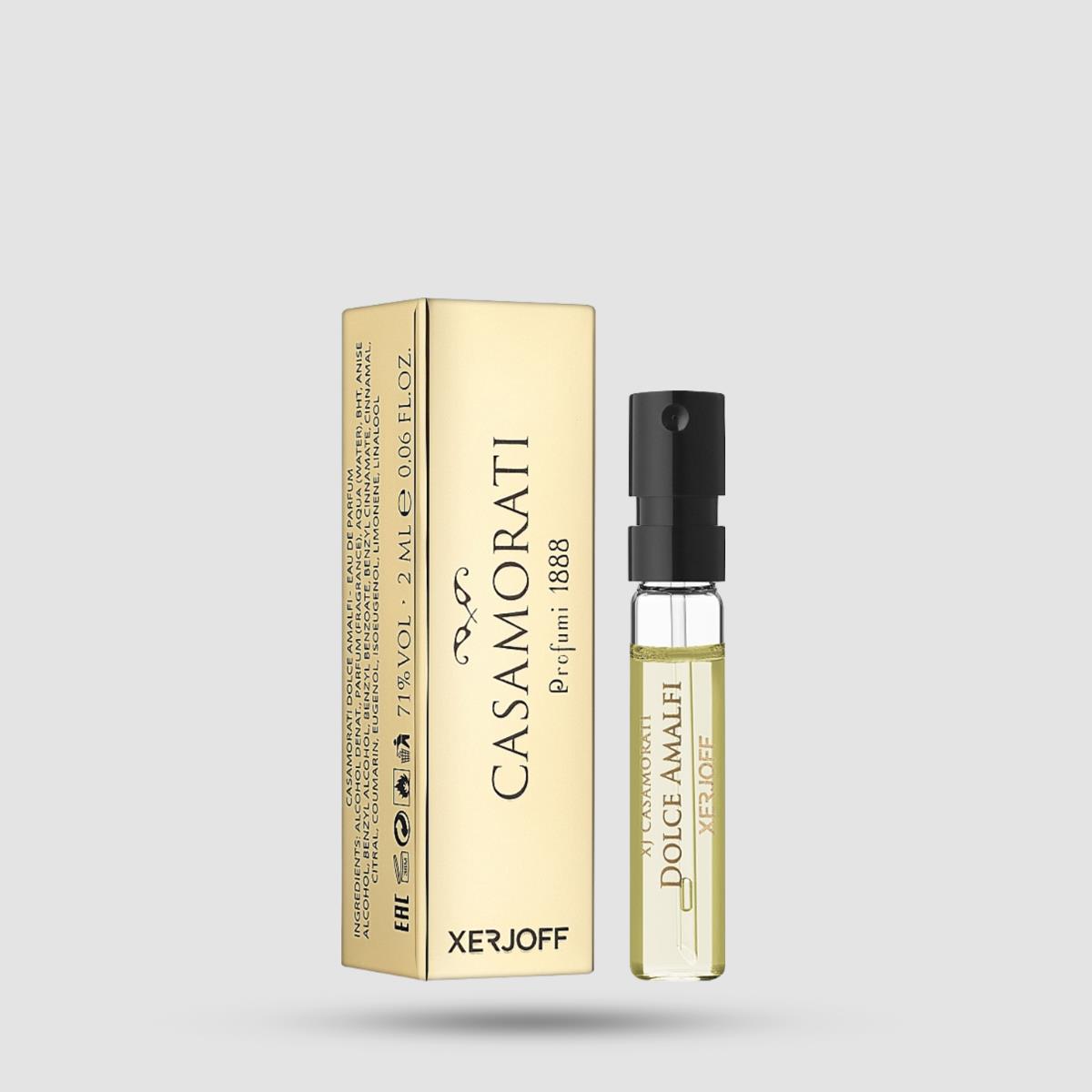 Dolce Amalfi Casamorati 1888 - Oriental Floral Eau de Parfum - Sample 2ml