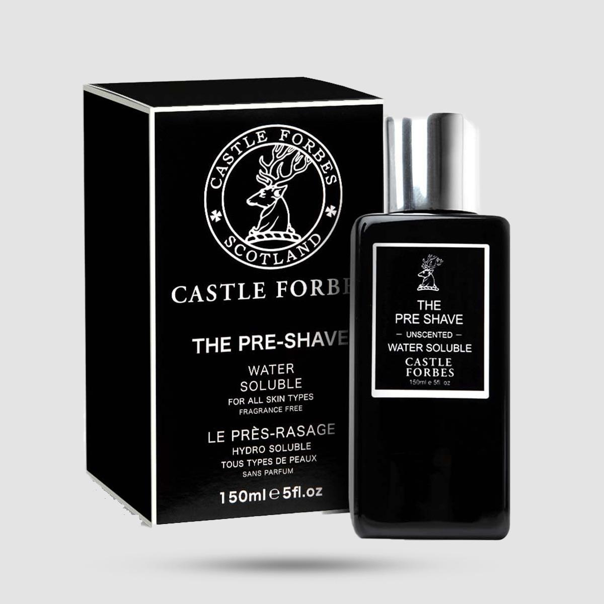 The Pre-Shave Castle Forbes - Προ Ξυρίσματος Λοσιόν - Χωρίς Άρωμα με Aloe Vera