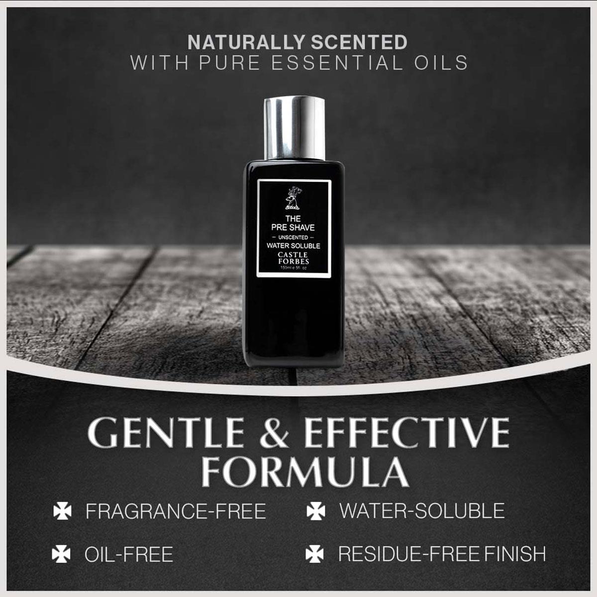 The Pre-Shave Castle Forbes - Προ Ξυρίσματος Λοσιόν - Χωρίς Άρωμα με Aloe Vera