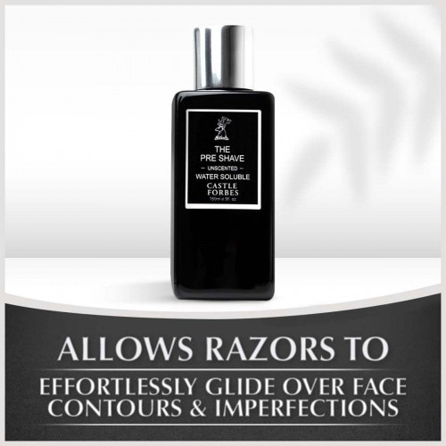 The Pre-Shave Castle Forbes - Προ Ξυρίσματος Λοσιόν - Χωρίς Άρωμα με Aloe Vera