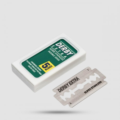 Ανταλλακτικές Λεπίδες Ξυρίσματος Derby Extra - Grooming - Τριπλή επικάλυψη