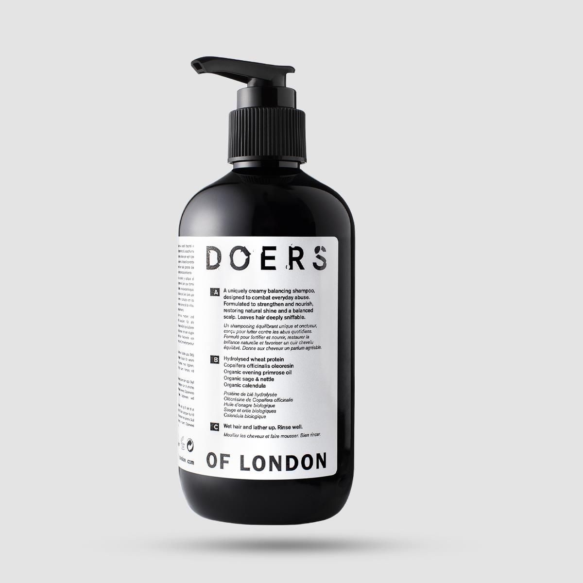 Σαμπουάν Για Μαλλιά Doers of London - Grooming - Vegan φόρμουλα 300ml