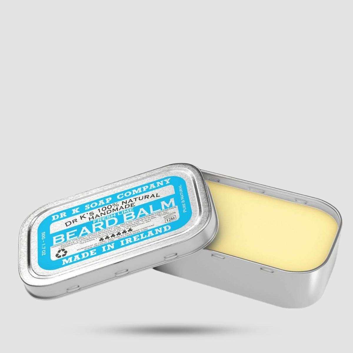 Balm Για Γένια Dr. K. Fresh Lime - Beard Balm - Φυσική περιποίηση με Shea Butter