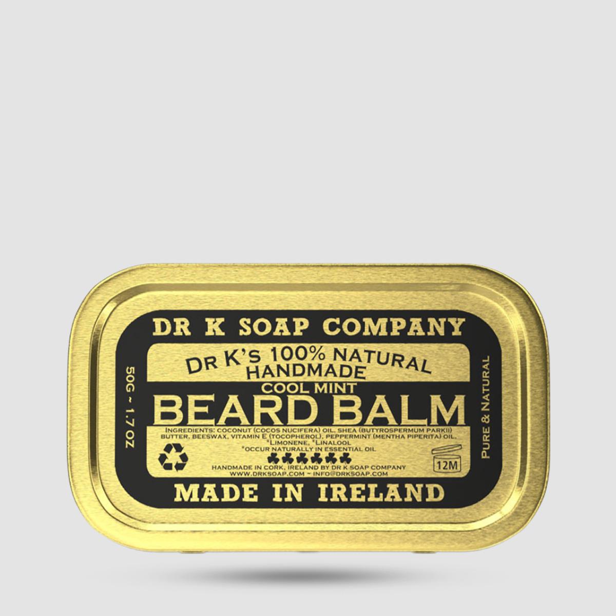 Balm Για Γένια Dr. K. Soap Company - Beard Balm - Με άρωμα μέντας και φυσικά συστατικά