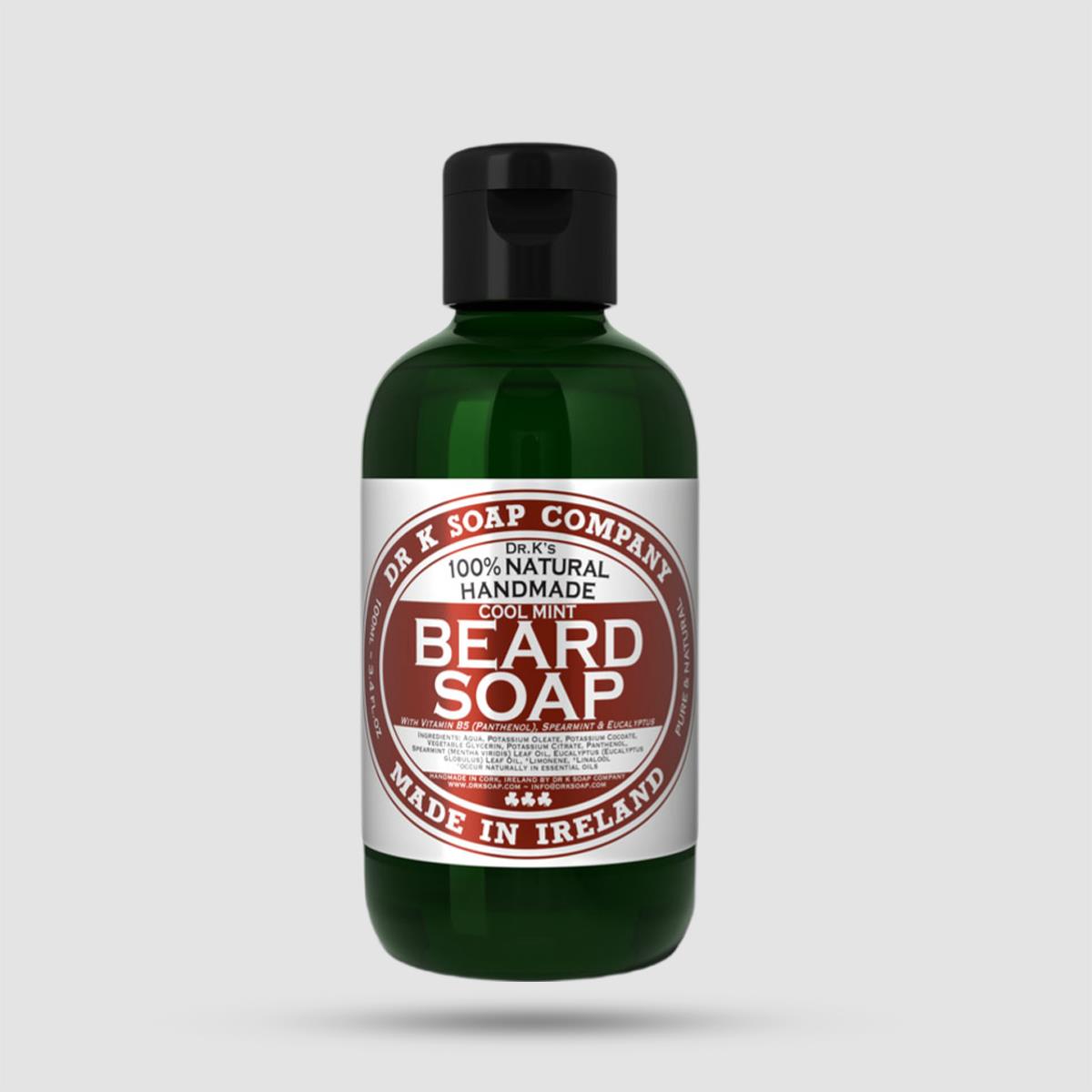 Σαμπουάν Για Γένια Dr K Cool Mint Original - Beard Shampoo - Με panthenol και αιθέρια έλαια