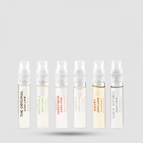 Eight & Bob Iconic Fragrances Discovery Set - 6x2ml luxury perfume collection