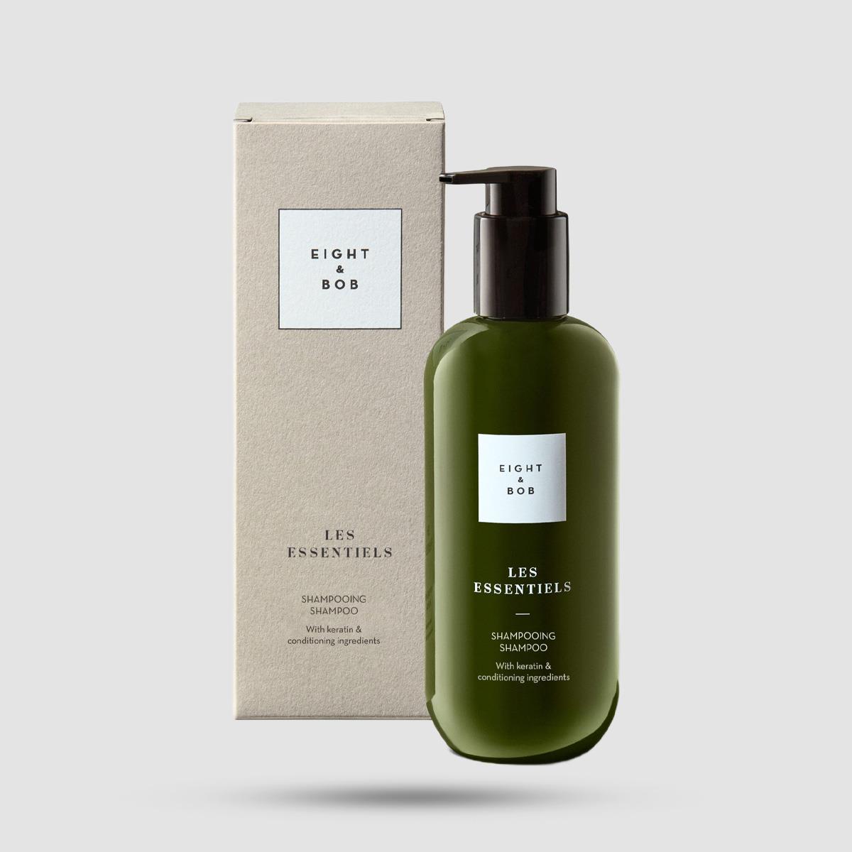 Eight & Bob Les Essentiels Shampoo 300ml - Σαμπουάν με κερατίνη - Vegan φόρμουλα