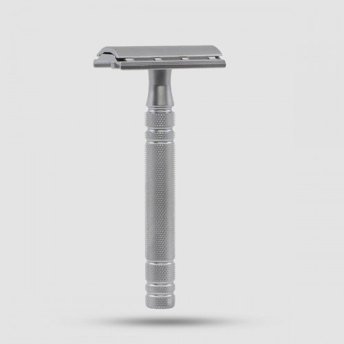 Feather AS-D2 All Stainless Steel Double-Edge Razor - Shaving Tools - Ήπιο ξύρισμα για ευαίσθητο δέρμα