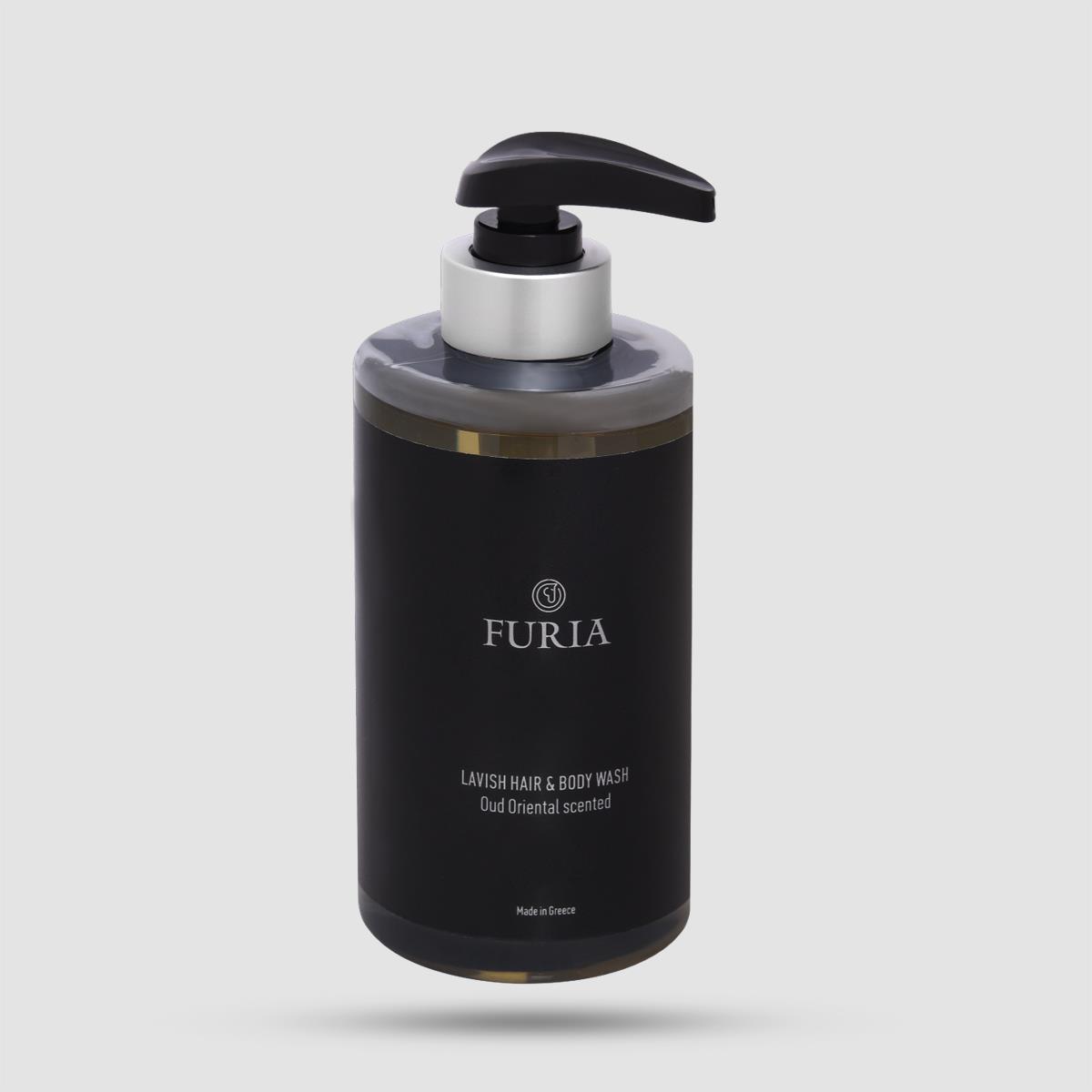 Σαμπουάν Για Μαλλιά & Σώμα Furia Lavish 300ml - Grooming - 2 σε 1 προϊόν