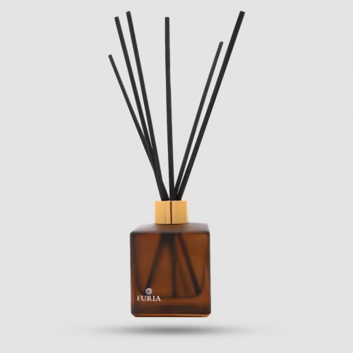 Reed Diffuser FURIA Honey Nectar 200ml - Αρωματιστής Χώρου - Φυσικά bamboo sticks