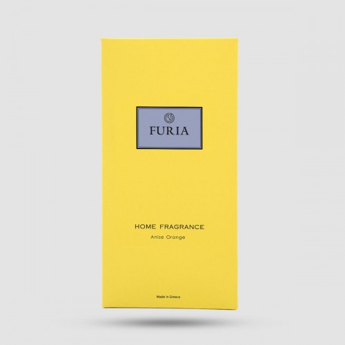 Reed Diffuser Anise Orange FURIA - Room Fragrance - Natural scenting with wooden sticks