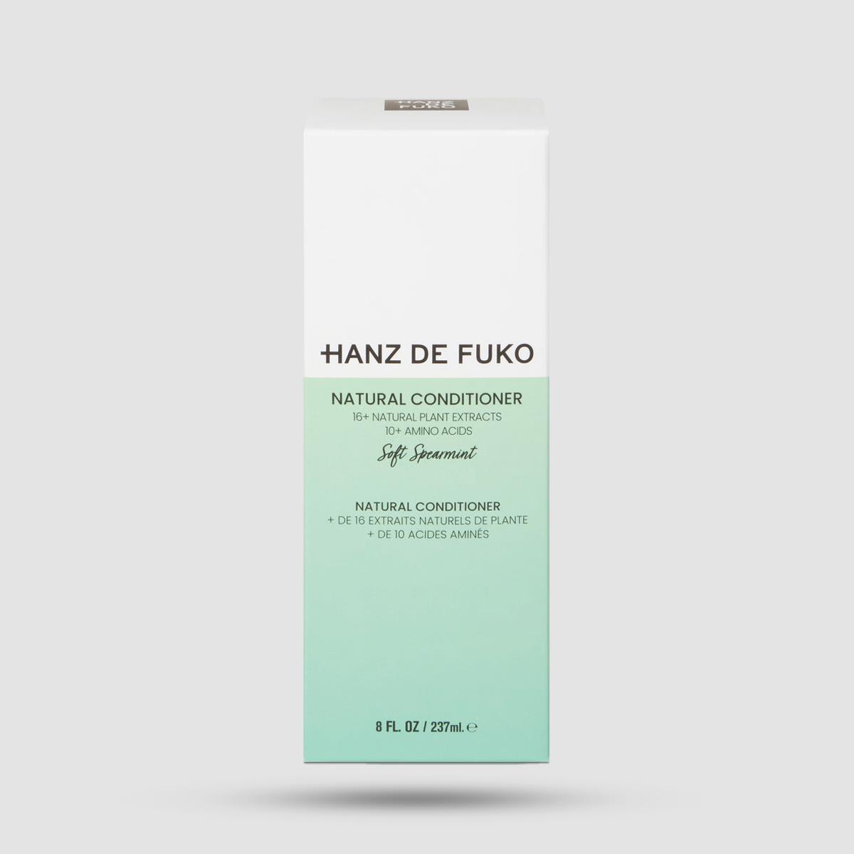 Natural Conditioner Hanz De Fuko 237ml - Grooming - Φυσικά συστατικά για πυκνότερα μαλλιά