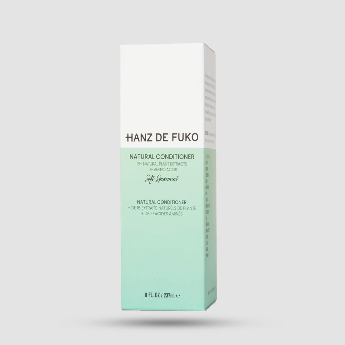 Natural Conditioner Hanz De Fuko 237ml - Grooming - Φυσικά συστατικά για πυκνότερα μαλλιά