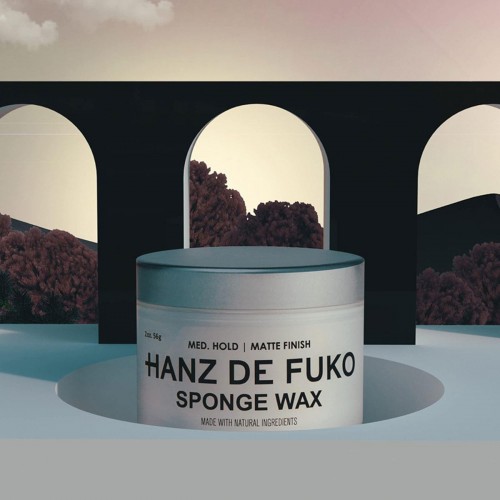 Sponge Wax Hanz De Fuko - Κερί Μαλλιών - Ματ φινίρισμα με μεσαίο κράτημα