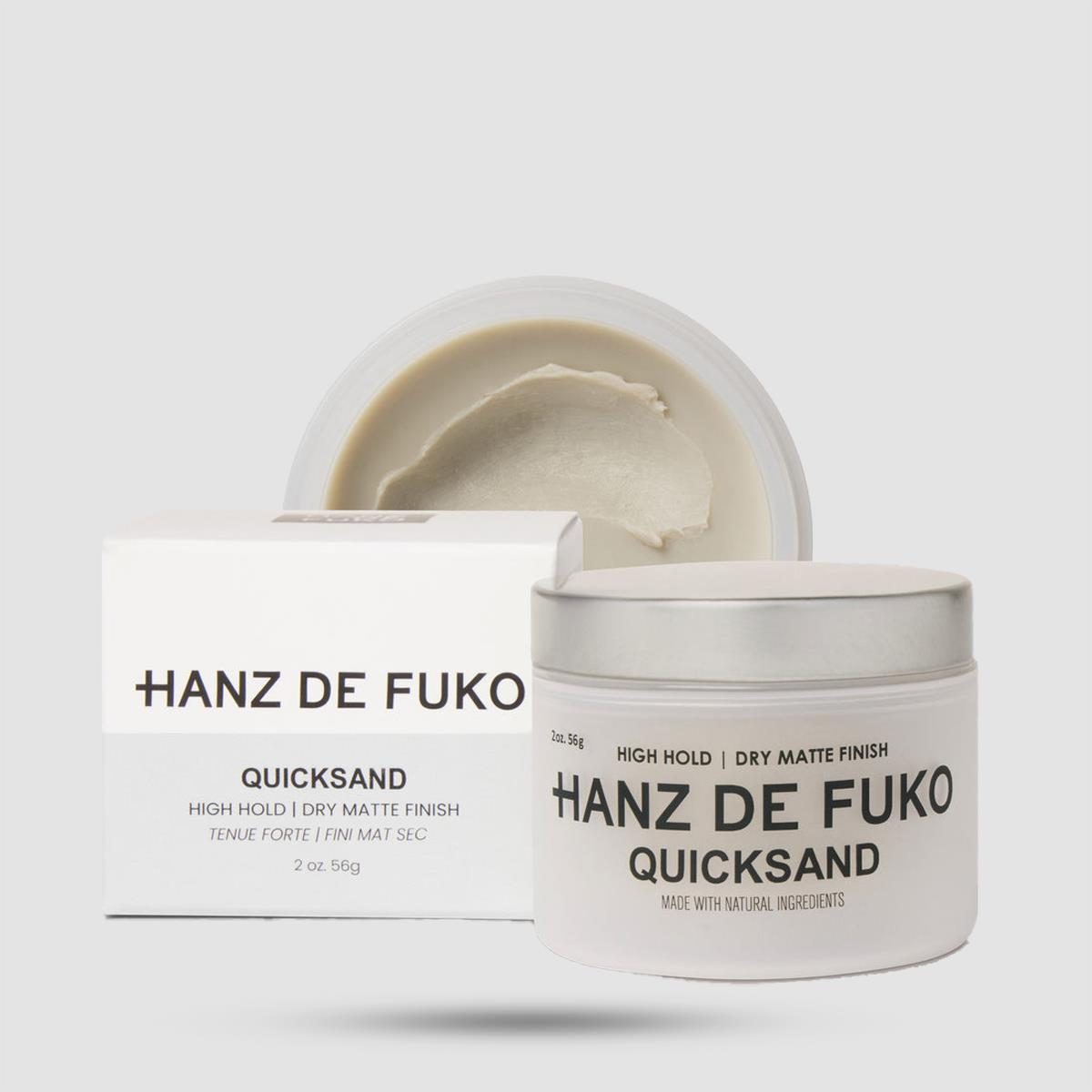 Quicksand Hanz De Fuko - Κρέμα Styling Μαλλιών - Ultra-matte texture