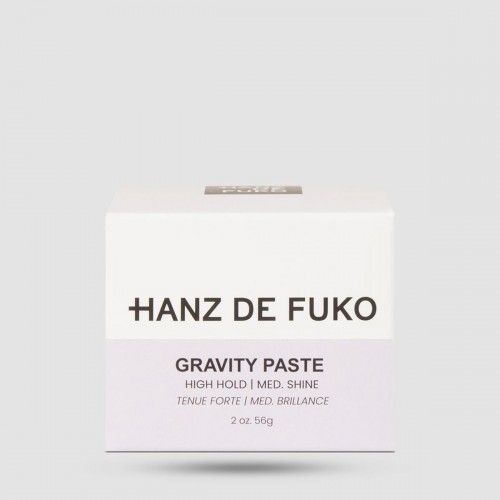 Gravity Paste Hanz De Fuko - Πάστα Μαλλιών - Υψηλό κράτημα με Super-Grip