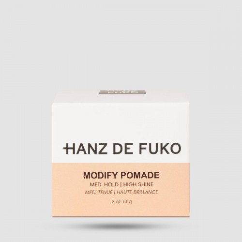 Hanz De Fuko Modify Pomade - Πομάδα Μαλλιών - Μεσαίο κράτημα με υψηλή λάμψη