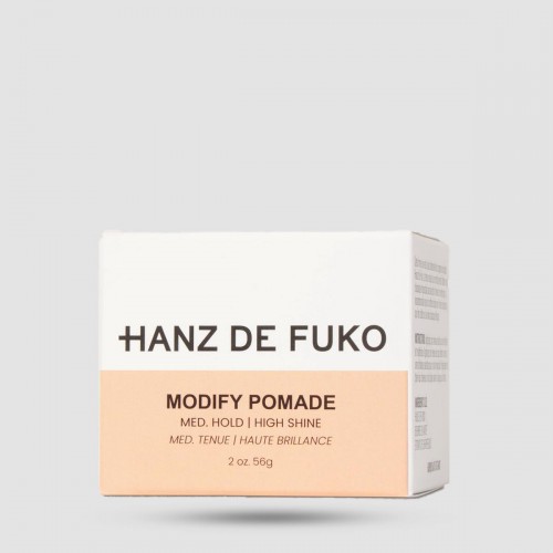 Hanz De Fuko Modify Pomade - Πομάδα Μαλλιών - Μεσαίο κράτημα με υψηλή λάμψη