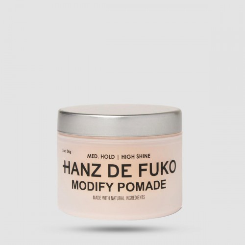 Hanz De Fuko Modify Pomade - Πομάδα Μαλλιών - Μεσαίο κράτημα με υψηλή λάμψη