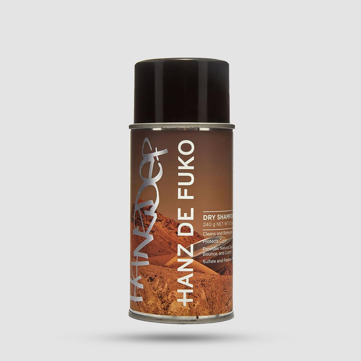 Dry Shampoo Hanz De Fuko 240g - Ξηρό Σαμπουάν - Καθαρισμός χωρίς νερό