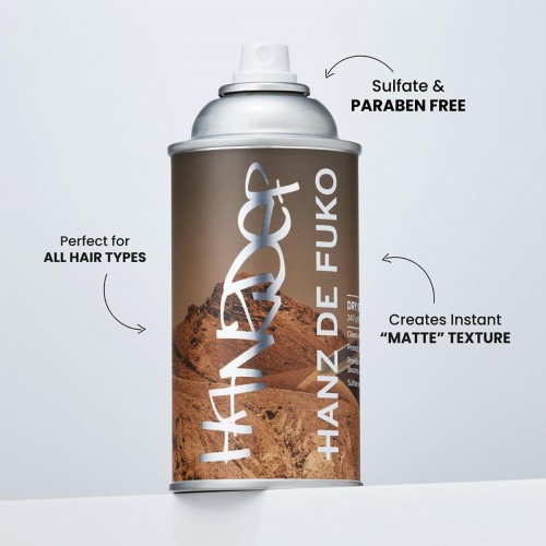 Dry Shampoo Hanz De Fuko 240g - Ξηρό Σαμπουάν - Καθαρισμός χωρίς νερό