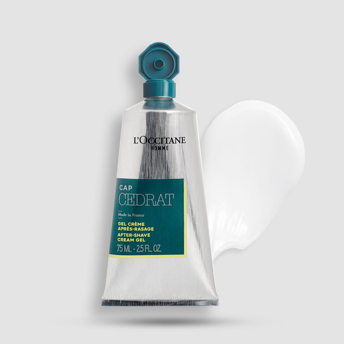 After Shave Cream Gel Cap Cedrat L'Occitane - Soothing aftershave - Moisturising cream-gel