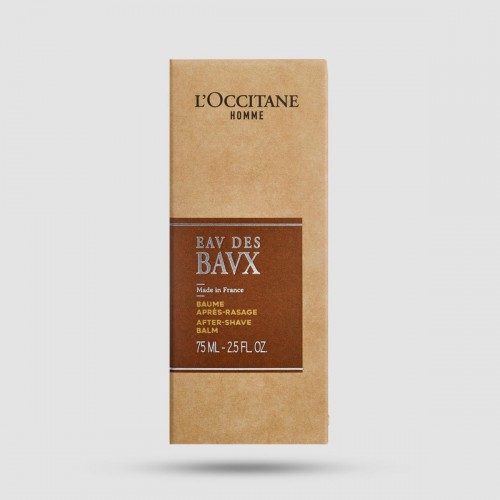 After Shave Balm L'Occitane Eau des Baux - Soothing balm with shea butter