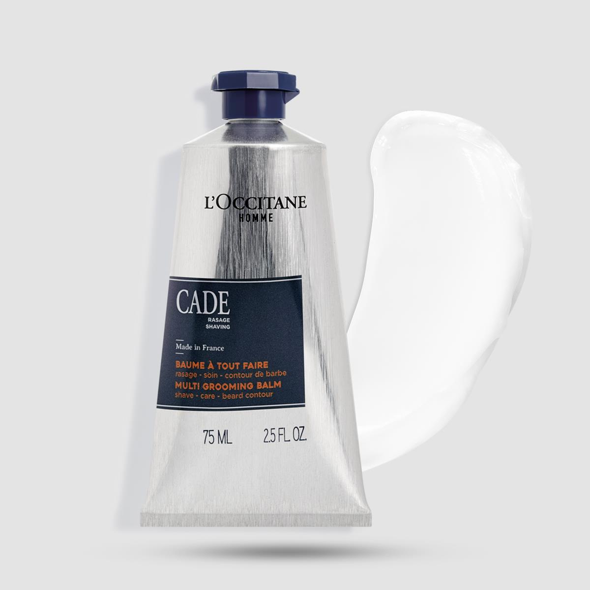 Multi-Grooming Balm L'Occitane Cade 75ml - Aftershave - Διάφανο balm ξυρίσματος