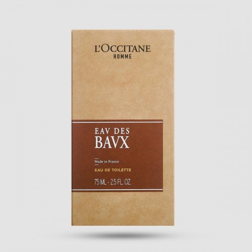 Eau des Baux L'OCCITANE 75ml - Eau de Toilette - Ξυλώδες unisex άρωμα
