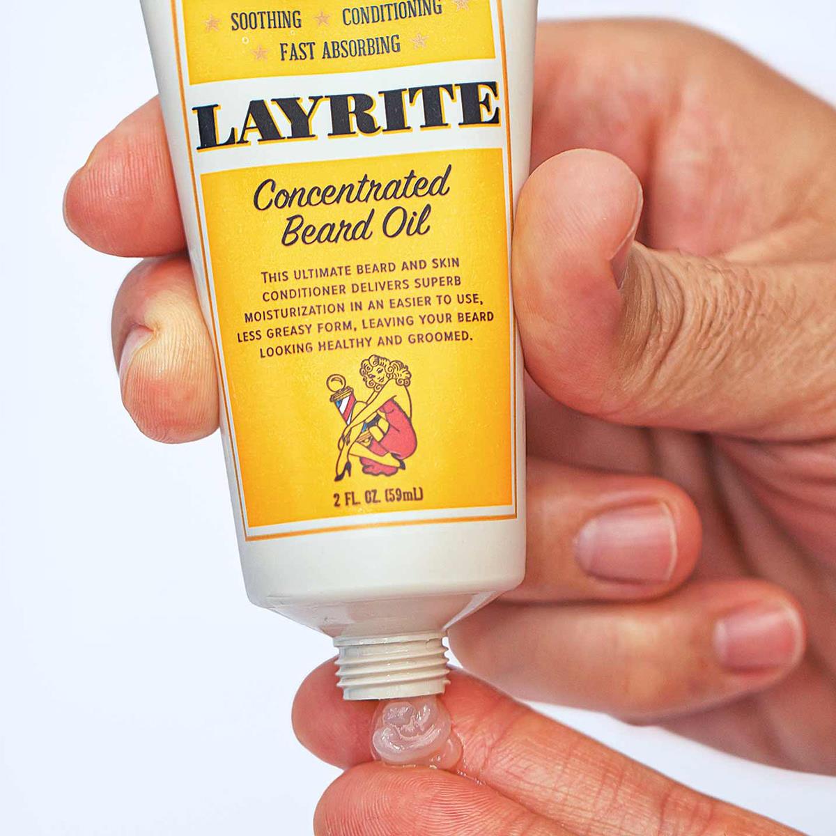 Layrite Concentrated Beard Oil - Grooming - Non-greasy moisturisation