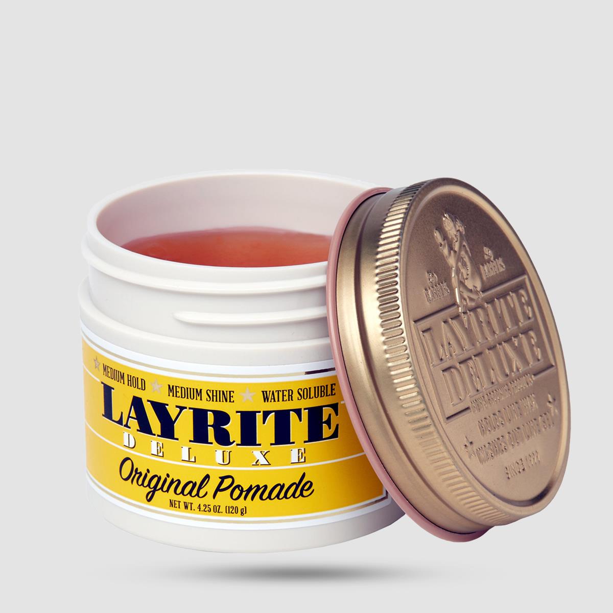 Layrite Original Pomade 120g - Πομάδα Μαλλιών - Water Based Formula