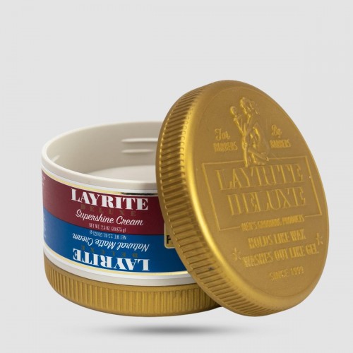 Layrite Dual Chamber Natural Matte & Supershine Cream - Κρέμα Μαλλιών - Water-based φόρμουλα