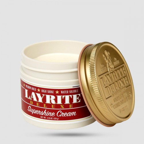 Layrite Supershine Cream 120g - Κρέμα Styling Μαλλιών - Υψηλή λάμψη και μεσαίο κράτημα