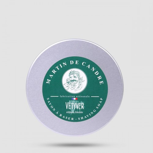 Σαπούνι Ξυρίσματος Martin de Candre Vetiver 50g - Σαπούνι - 100% φυτικά έλαια