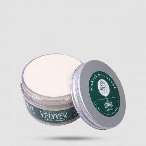 Σαπούνι Ξυρίσματος Martin de Candre Vetiver 50g - Σαπούνι - 100% φυτικά έλαια
