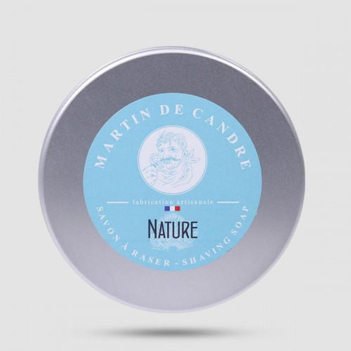 Martin de Candre Le Nature Shaving Soap 200g - Unscented for sensitive skin