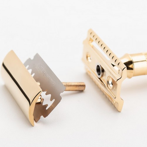 Ξυριστική Μηχανή Merkur 34g - Grooming - Κλειστή χτένα με επίστρωση χρυσού