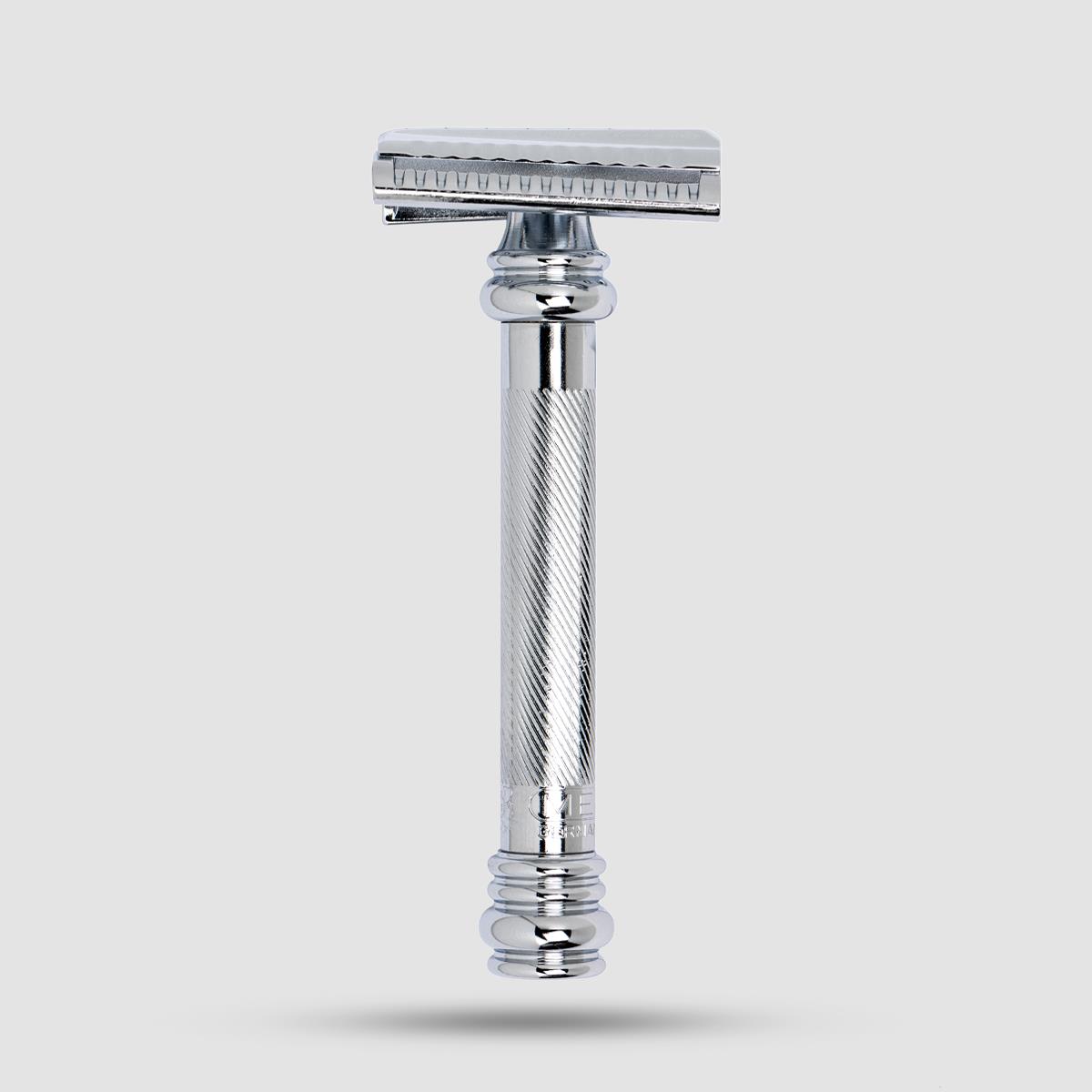 Ξυριστική Μηχανή Merkur 39c Barber Pole - Grooming - Λοξή κεφαλή slant για σκληρά γένια