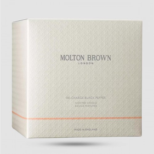 Molton Brown Re-charge Black Pepper Luxury Candle 600g - Αρωματικό Κερί - Τρία φυτίλια