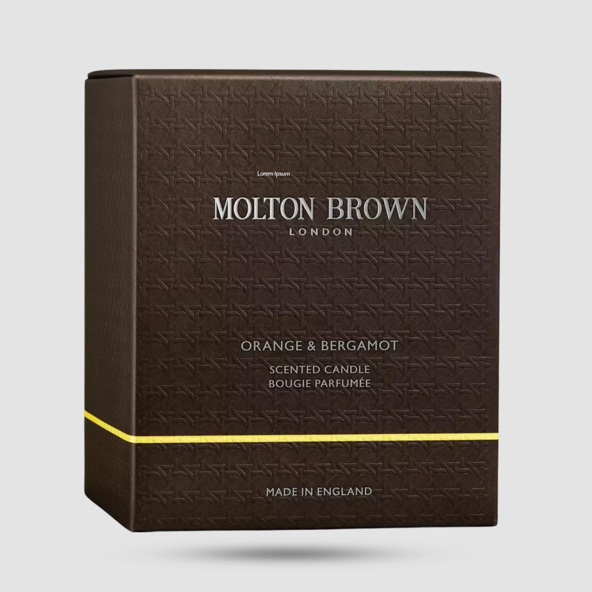 Orange & Bergamot Signature Candle 190g Molton Brown - Αρωματικό Κερί Χώρου - 40 ώρες καύσης