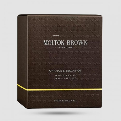 Orange & Bergamot Signature Candle 190g Molton Brown - Αρωματικό Κερί Χώρου - 40 ώρες καύσης
