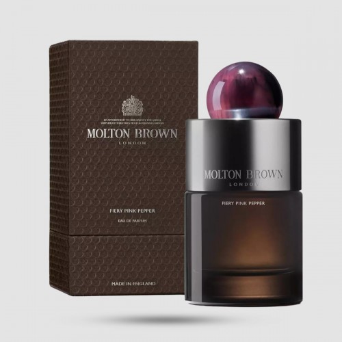 Molton Brown Fiery Pink Pepper Eau de Parfum 100ml - Unisex woody άρωμα με ροζ πιπέρι