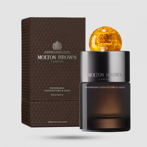Mesmerising Oudh Accord & Gold Molton Brown - Eau de Parfum 100ml - Oriental Woody άρωμα με χρυσό