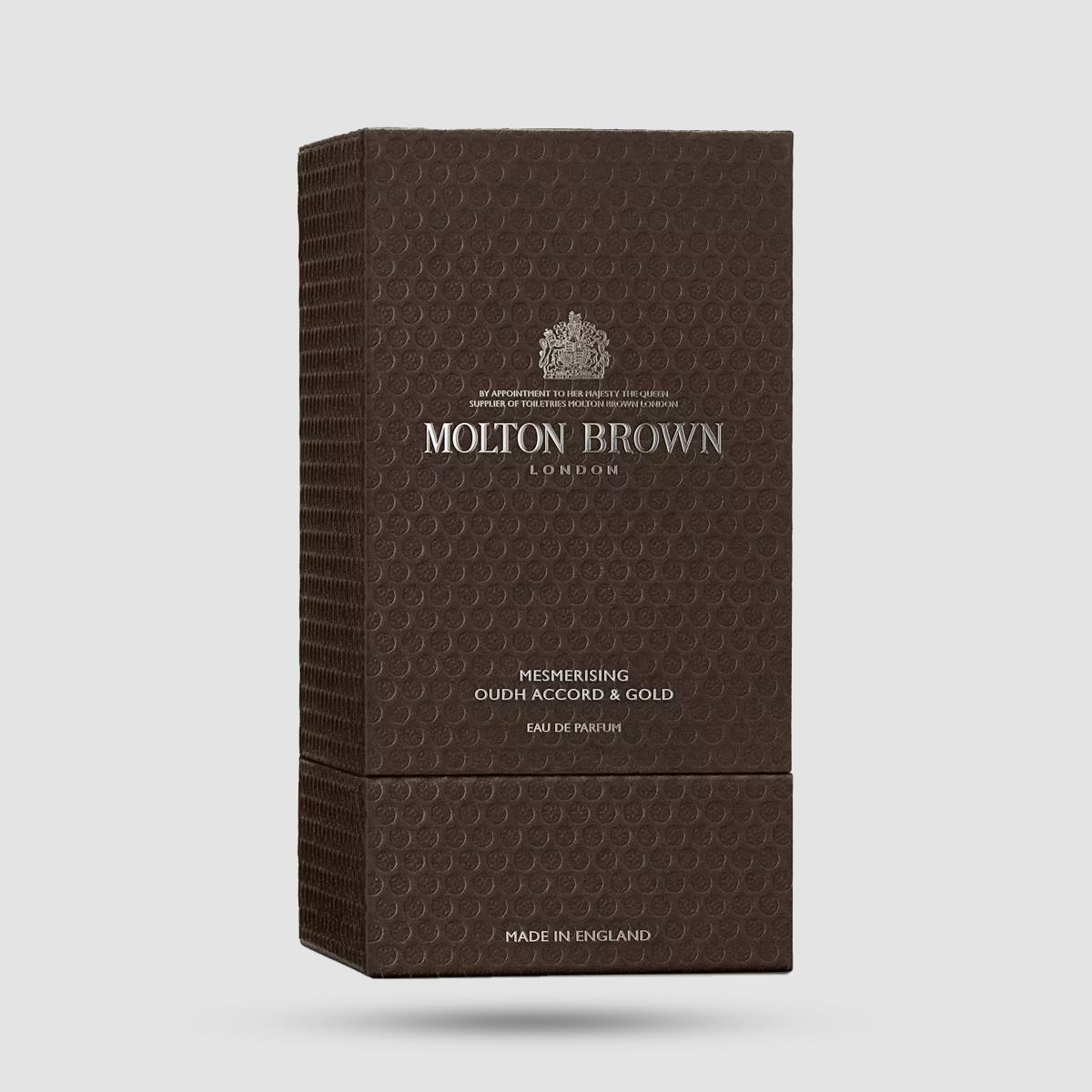 Mesmerising Oudh Accord & Gold Molton Brown - Eau de Parfum 100ml - Oriental Woody άρωμα με χρυσό