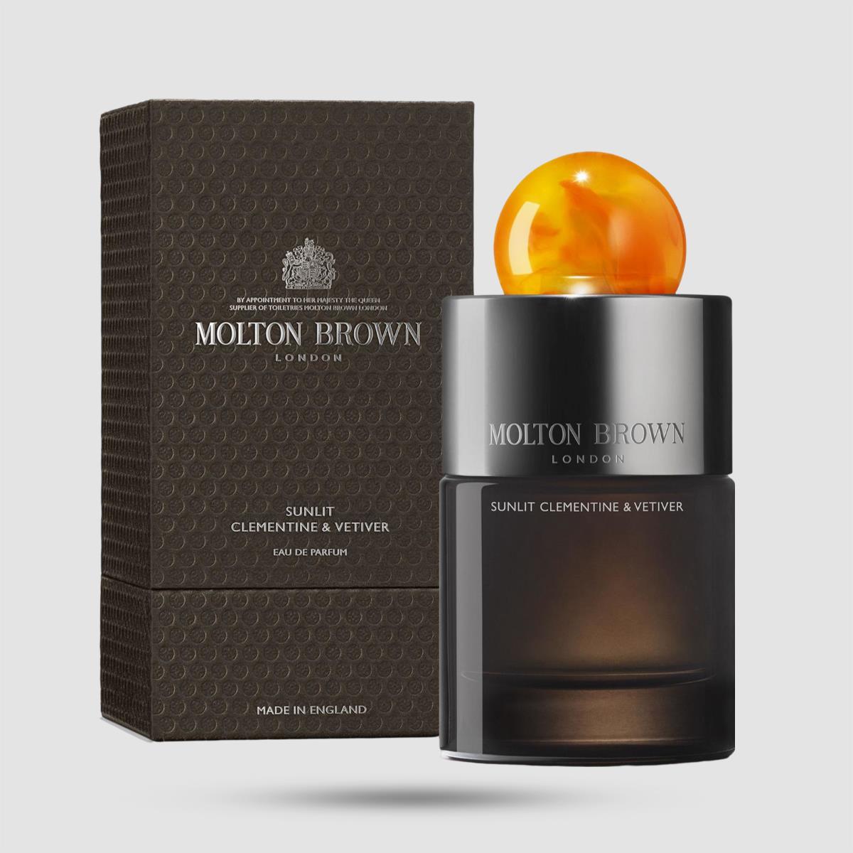 Sunlit Clementine & Vetiver Eau de Parfum Molton Brown - Unisex άρωμα - Φρέσκο με εσπεριδοειδή